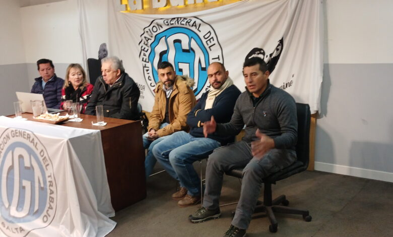 La CGT rechazó la reforma laboral y desmintió cualquier tipo de diálogo con el gobernador