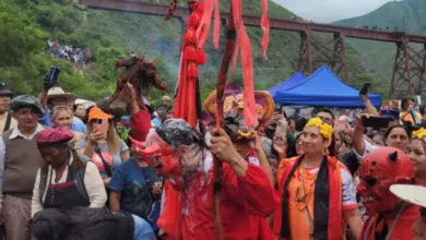 El Carnaval en el Viaducto El Toro se vivió como una verdadera fiesta tradicional y cultural