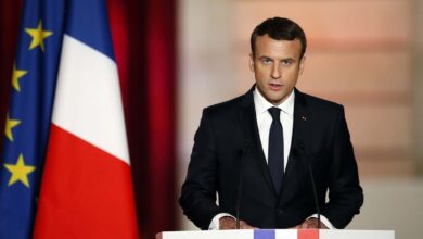 Macron calificó como una "mala sorpresa" la aplicación parcial del acuerdo entre la UE y el Mercosur