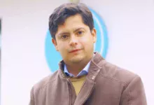 El intendente de Tartagal, Franco Hernández Berni,