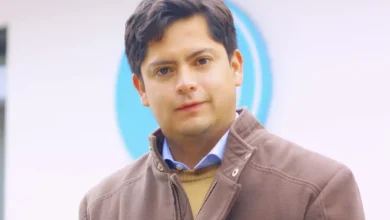 El intendente de Tartagal, Franco Hernández Berni,