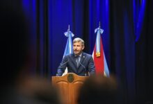 Rogelio Frigerio anunció una reforma previsional y una fuerte baja de impuestos en Entre Ríos