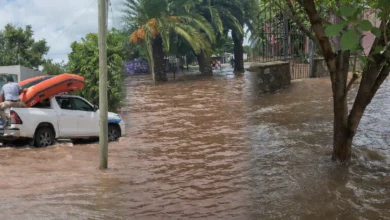 El Galpón volvió a inundarse y el intendente apuntó a la falta de obras hídricas en fincas y sobre la Ruta 16