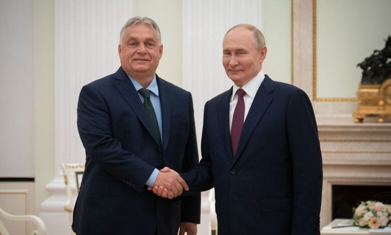 Viktor Orbán pidió a la Unión Europea que levante las sanciones energéticas contra Rusia