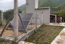Chicoana: Reactivaron los paneles solares y el sistema de bombeo de agua en colegio secundario