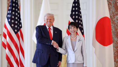La primera ministra de Japón se reunió con Trump tras rechazar su pedido sobre Ormuz