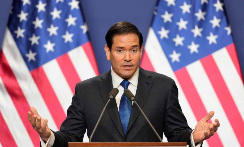 Marco Rubio viajará a Francia para buscar el respaldo del G7 en la guerra contra Irán