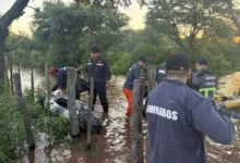 120 vecinos de El Quebrachal recibieron asistencia tras el desborde del Río Juramento