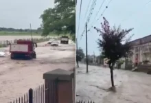 Tras intensas lluvias, la RN 68 se encuentra desviada con pasos por Rosario de Lerma