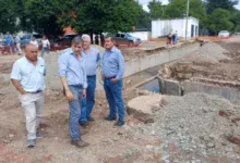 Metán: Obras públicas continúa con los avances de obras en el sistema de desagües pluviales