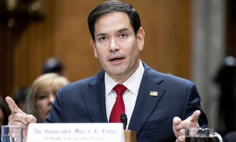 Marco Rubio busca el respaldo del G7 en París para la estrategia de Washington contra Irán