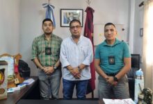 Salvador Mazza trabaja en la creación de la Sección Base Operativa e instalaciones de cámaras