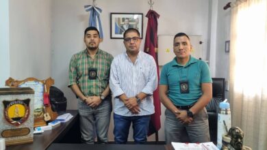 Salvador Mazza trabaja en la creación de la Sección Base Operativa e instalaciones de cámaras