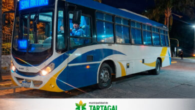 El Servicio de Transporte Urbano de Tartagal ya se encuentra en funcionamiento