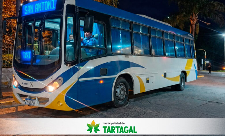 El Servicio de Transporte Urbano de Tartagal ya se encuentra en funcionamiento