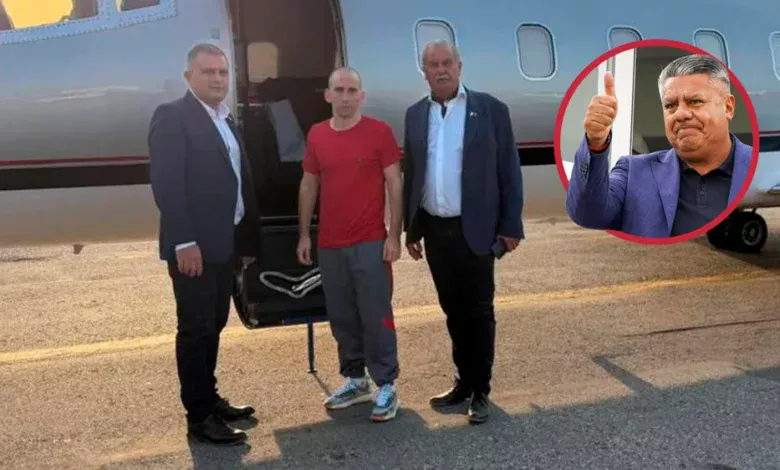 El "Chiqui" Tapia destacó el rol de la AFA en la liberación de Nahuel Gallo tras su detención en el Venezuela