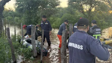 120 vecinos de El Quebrachal recibieron asistencia tras el desborde del Río Juramento