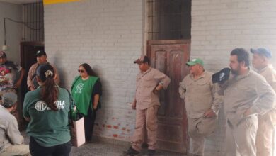 Trabajadores municipales de Urundel reclaman sueldos dignos y falta de indumentaria