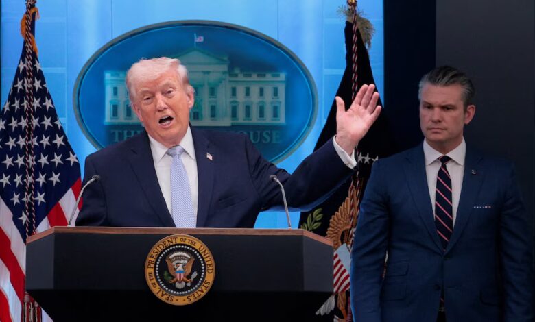 Trump advirtió que la recuperación del uranio iraní será un proceso "largo y difícil"