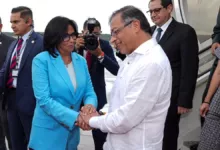 Petro se reunió con Delcy Rodríguez para fortalecer la agenda de seguridad e inteligencia