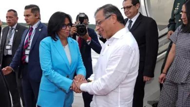 Petro se reunió con Delcy Rodríguez para fortalecer la agenda de seguridad e inteligencia