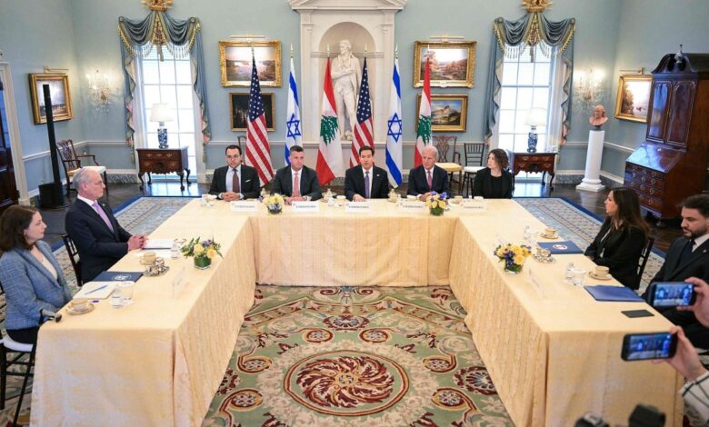 Israel y Líbano celebrarán el jueves e una segunda ronda de negociaciones de paz