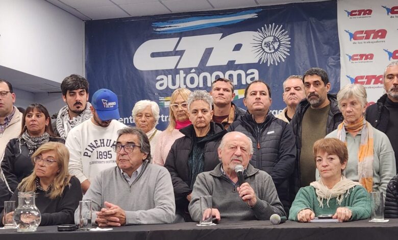Las CTA se suman a la marcha universitaria y movilización a Casa Rosada por la salud pública