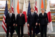 EE.UU solicitó unificar alianza para el Quad con India, Japón y Australia