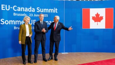 La UE y Canadá coordinan una estrategia común frente a la incertidumbre global