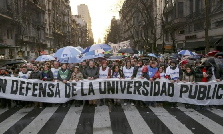Universidades nacionales convocan a Marcha Federal para exigir el financiamiento educativo