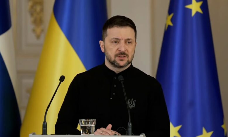 Zelenski denunció que Rusia incumplió la tregua por el Día de la Victoria