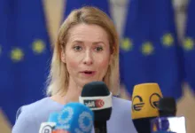 Kallas ofreció la Unión Europea para negociar el tema nuclear iraní una vez que sea reabierto el estrecho de Ormuz