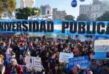 Docentes universitarios lanzan 5 días de protesta por la Ley de Financiamiento