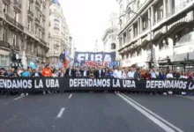 El Gobierno acusó a la UBA de "extorsión" antes de la marcha federal y el vicerrector salió al cruce