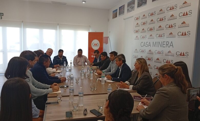 Crean la segunda mesa de trabajo para el cumplimiento de la ley de promoción minera local