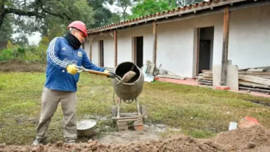 La Provincia reinició las obras para poner en valor Finca El Carmen