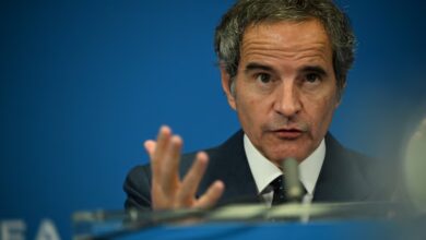 El director general del Organismo Internacional de Energía Atómica (OIEA), Rafael Grossi