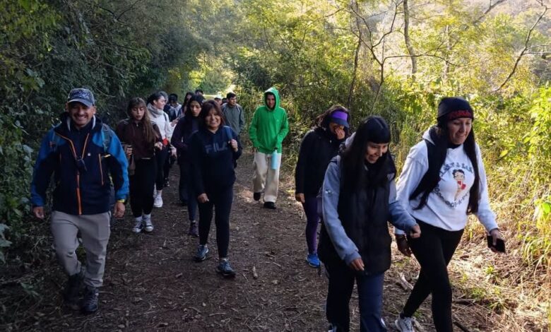 Trekking intermunicipal.