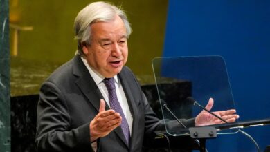 El secretario general de las Naciones Unidas, António Guterres.