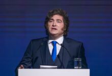 El presidente Javier Milei