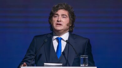 El presidente Javier Milei