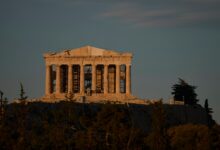 Grecia completó la restauración de la fachada occidental del Partenón y recuperó una vista perdida durante 220 años.