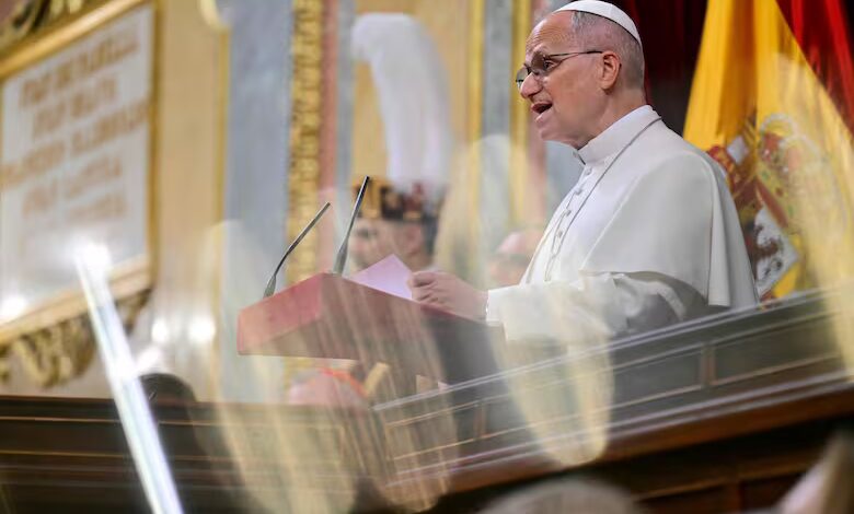 El papa León XIV