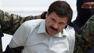 Foto de la captura y extraditación del Chapo Guzmán.
