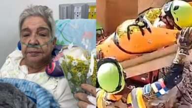 Una venezolana fue rescatada tras pasar casi cuatro días bajo los escombros y pidió una gaseosa.