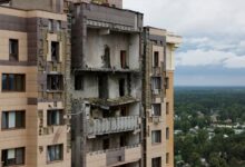 Un drone ucraniano impactó contra un edificio de viviendas en Moscú