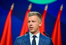 El actual primer ministro húngaro Péter Magyar