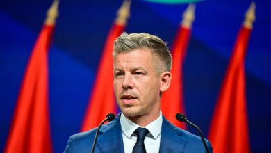 El actual primer ministro húngaro Péter Magyar