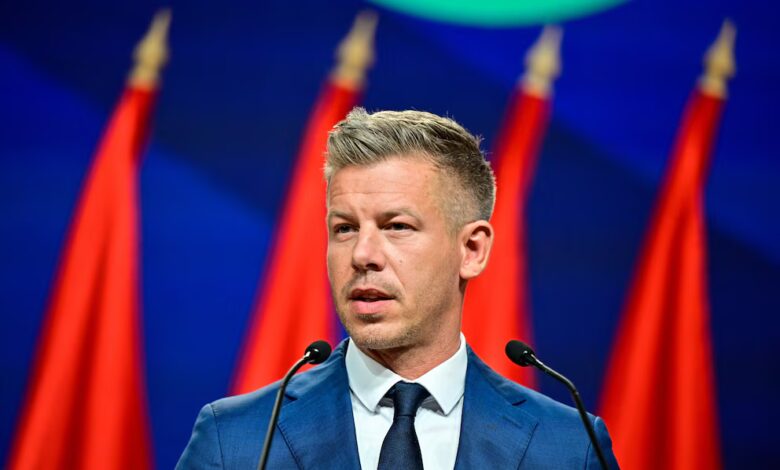 El actual primer ministro húngaro Péter Magyar