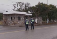 Inaugurarán un puesto de control de tránsito sobre RN51 en el Camping Municipal